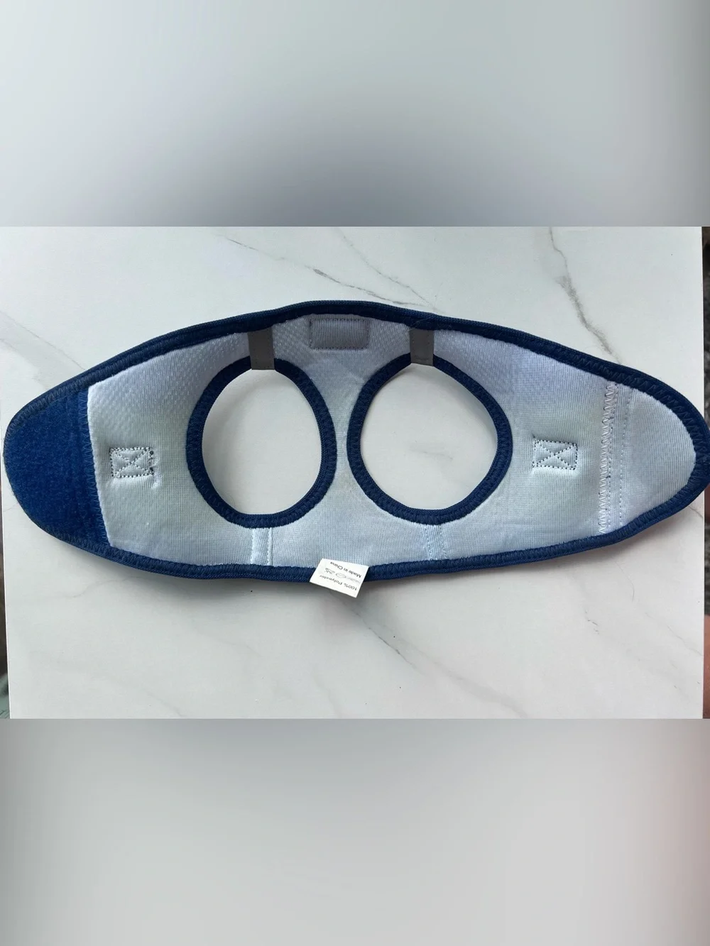 Doggy Design Mesh Dog Harness in Teal & Navy